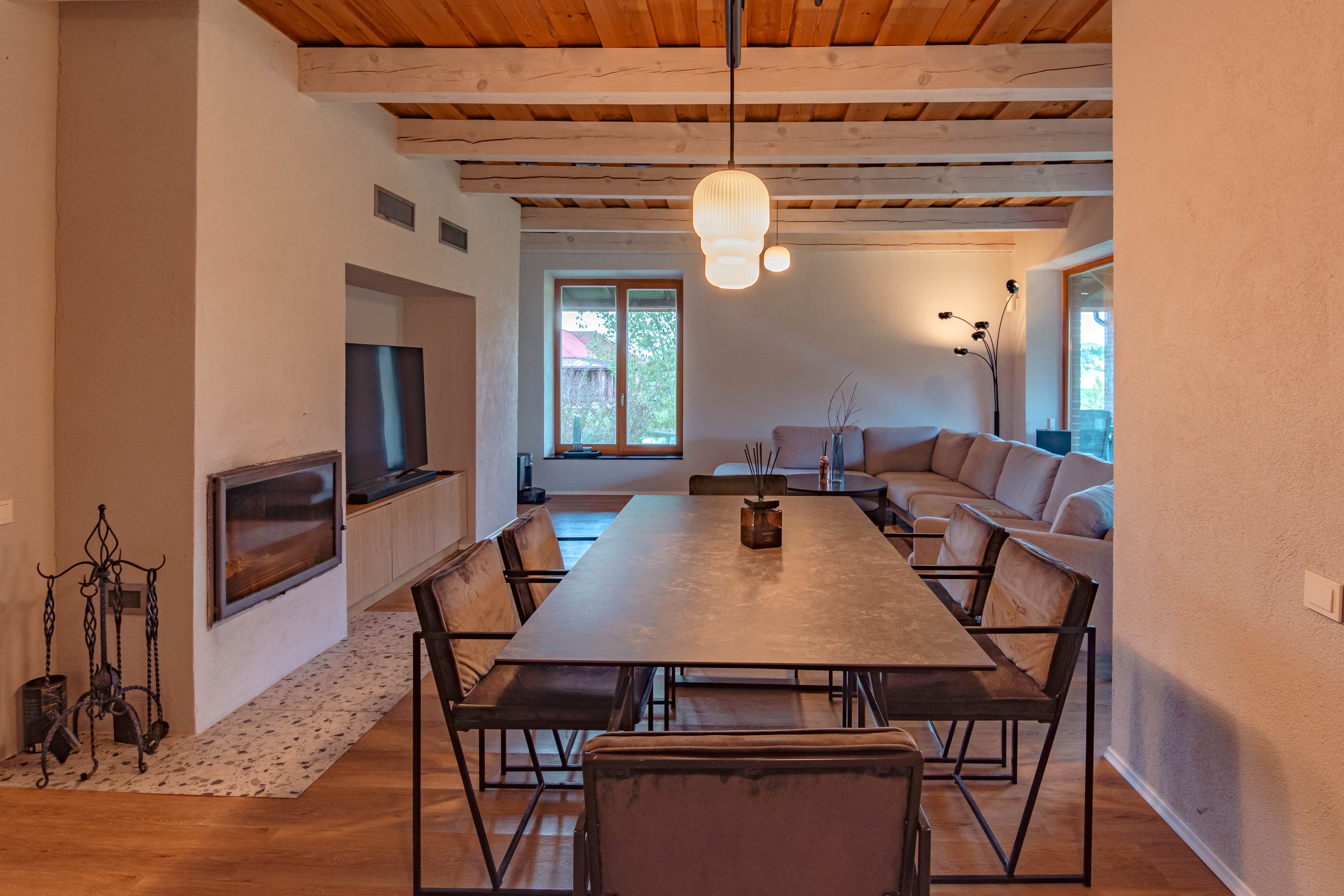 Four-Bedroom House — Bunk Room